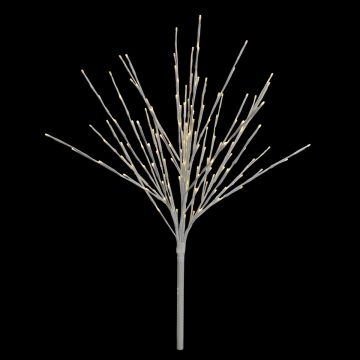 Holiday Bright Lights LED, Branch Light Burst 5MM Warm White Steady 3FT, White