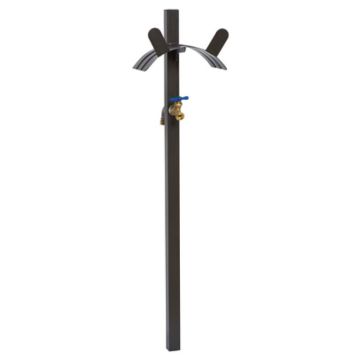 Liberty Garden, Freestanding Hose Hanger with Faucet, 150'