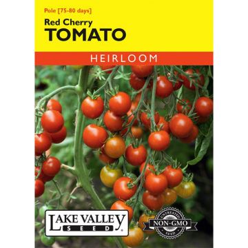 Lycopersicon, Tomato (Pole), Red Cherry Tomato, 0.2g