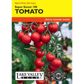 Lycopersicon, Tomato (Pole), Super Sweet 100 Hybrid Tomato, 0.075g