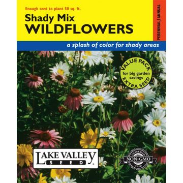 Mix, Wildflowers, Shady Mix, Value Pack, 5g