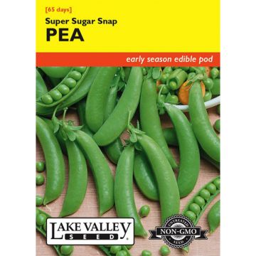 Pisum, Pea (Pole), Super Sugar Snap Pea, 20g