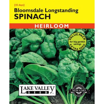 Spinacia, Spinach, Bloomsdale Longstanding, Value Pack, 15g