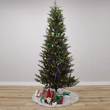 Minnesota Majestic Fir with Color Changing 3MM LEDs, Gabriel Tree® Artificial Christmas Tree