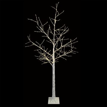 Holiday Bright Lights LED, Birch Tree Micro Seed Warm White/Copper Steady 400L/5FT