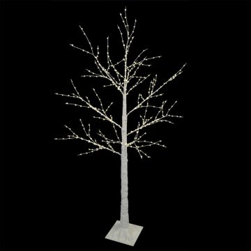 Holiday Bright Lights LED, Birch Tree Micro Seed Warm White/Copper Steady 600L/6FT