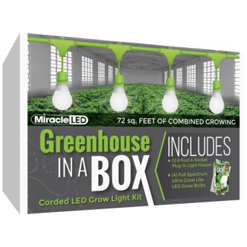 Miracle LED Greenhouse in a Box Ultra Grow Kit