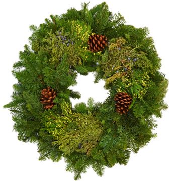 Wreath, 'Noble' Assortment, 1 wreath