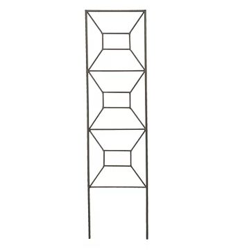 American Gardenworks™ Modern Trellis Black, 65" tall