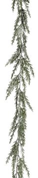 Frosted Prickly Juniper Trim, 6 Foot