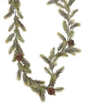 Regency Angel Pine Frosted Trim 72IN