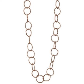 Jewel Beaded Chain Champagne Gold Trim, 4 Foot