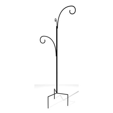 Plastec Hanging Basket Planter Stand