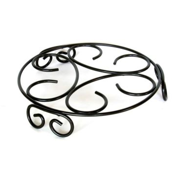 Plastec The Trivet 12", Black