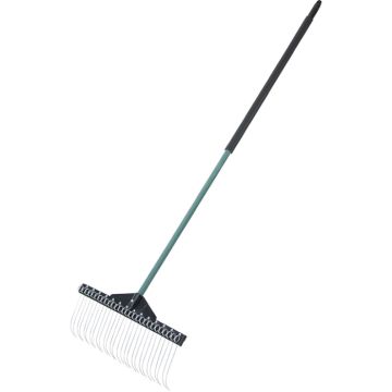 The Maintainer, All Purpose Lawn & Garden Debris Rake, 21" Head, 60" Handle