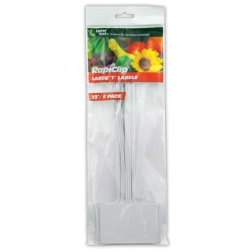 RapiClip Large "T" Labels, 13" - 5 Pack