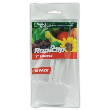 RapiClip "T" Labels, 6" - 10 Pack