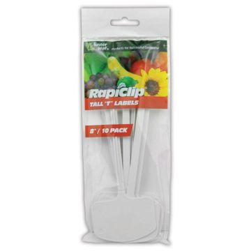 RapiClip Tall "T" Labels, 8" - 10 Pack