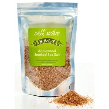 S.A.L.T. Sister Applewood Smoked Sea Salt, 3 oz.