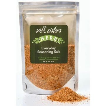 S.A.L.T. Sister Everyday Seasoning Salt, 3 oz.