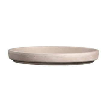 Border Concepts, Waterproof Terra Cotta Saucer, Granite Clay