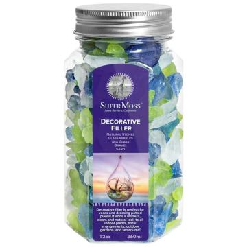 Sea Glass, Atlantic Mix, 12oz Jar