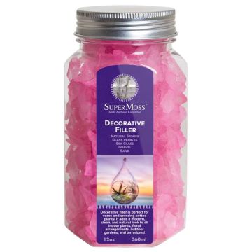 Sea Glass, Pink, 12oz Jar