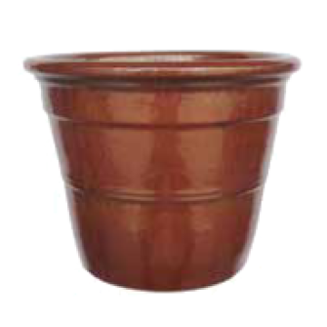 Border Concepts, Sedona Planter, Imperial Red