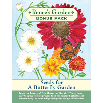 Mix, Seeds for a Butterfly Garden, Bonus Pack ~ 500 seeds