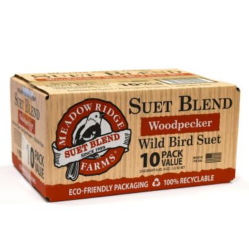 Meadow Ridge Farms, Woodpeck Suet, 10 Pack