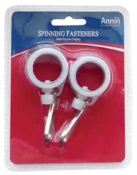 2 Pack 1" Spinning Flag Fastener 