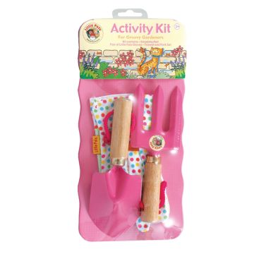 Tierra Garden Little Pals Pink Activity Kit