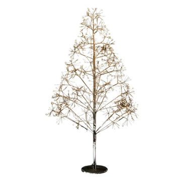 Kurt Adler Silhouette Fairy Tree Warm White LED 1000L/4FT