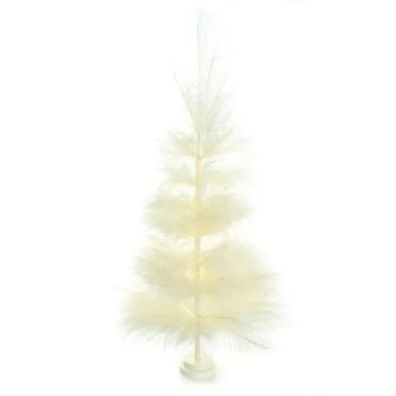 Kurt Adler Pampas Grass Tree Cream 3.5FT