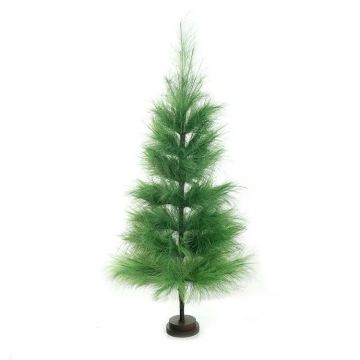 Kurt Adler Pampas Grass Tree Green, 3.25FT