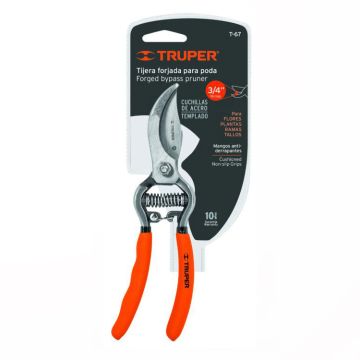 Truper Bypass Pruner Curved, 8"