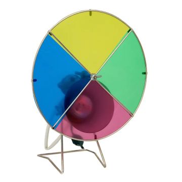 Kurt S. Adler® Novelty Revolving Color Wheel Flood Light 24.5IN