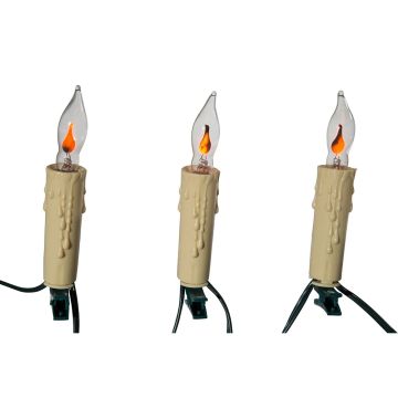 Kurt S. Adler® Flicker Flame Candle Light Set 7L/12FT