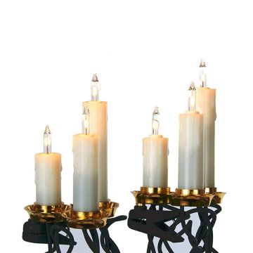 Kurt S. Adler® Triple Candle Light Set 15L/16.5FT