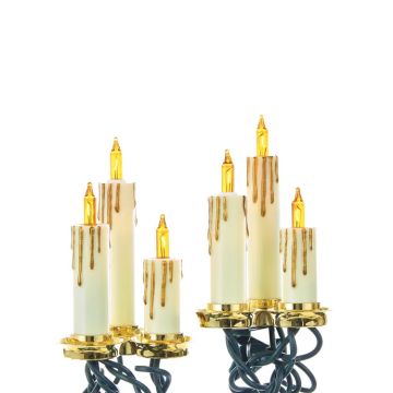 Kurt S. Adler® Triple Candle Light Set 15L/6.5FT