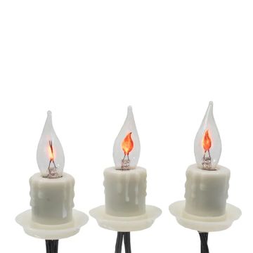 Kurt S. Adler® Flicker Flame Candle Light Set 7L/12FT