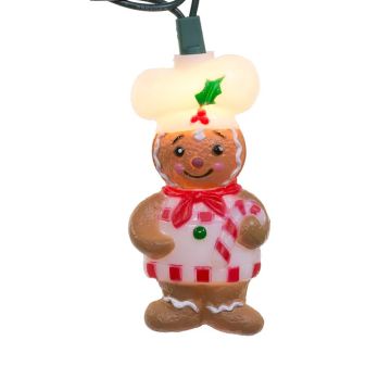 Kurt S. Adler® Gingerbread Chefs Light Set 10L/12FT