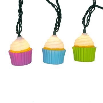 Kurt Adler Cupcake Light Set 10L/12FT