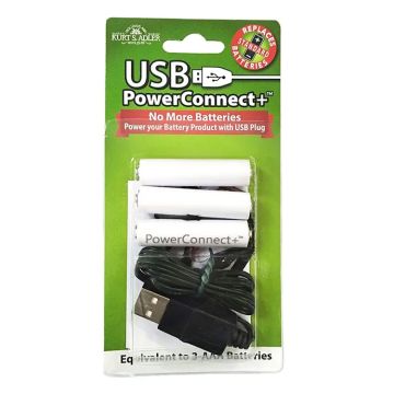 Kurt S. Adler® USB PowerConnect+™ 3 "AAA" Converter