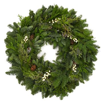 Wreath, 'Winter White'