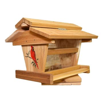 Winter Woodworks, Cardinal Stencil Feeder