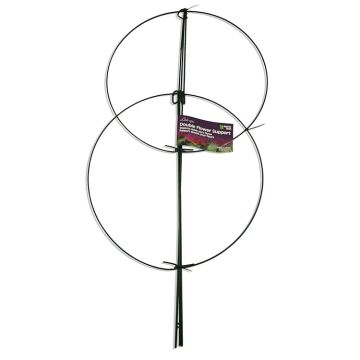 Luster Leaf Link-Ups Double Flower Support, 18" x 36"