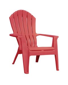 Adams, Real Comfort Adirondack Chair, Cherry Red