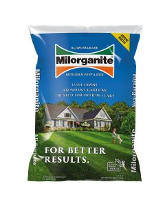 Milorganite Organic Nitrogen Fertilizer with 4% Iron - 32 lbs.