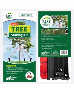 Master Mark, Tree Master Heavy Duty Tree Staking Kit, Large